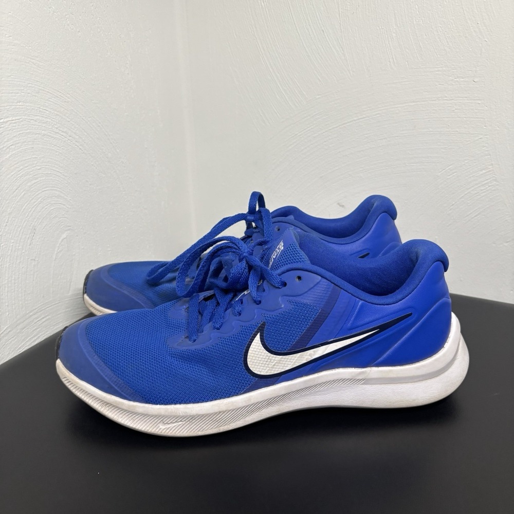 Nike Star Runner 3 Shoes Youth Size 7 Blue Style DA2776-400 Athletic Sneakers